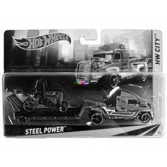 Hot Wheels City - Steel Power srga autszllt kamion traktorral