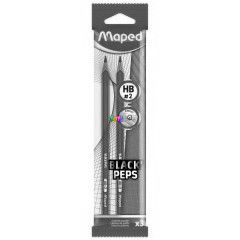 MAPED - Black Peps hromszglet grafitceruza kszlet - HB, 3 db