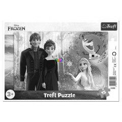 Puzzle - Anna s Kristoff, 15 db